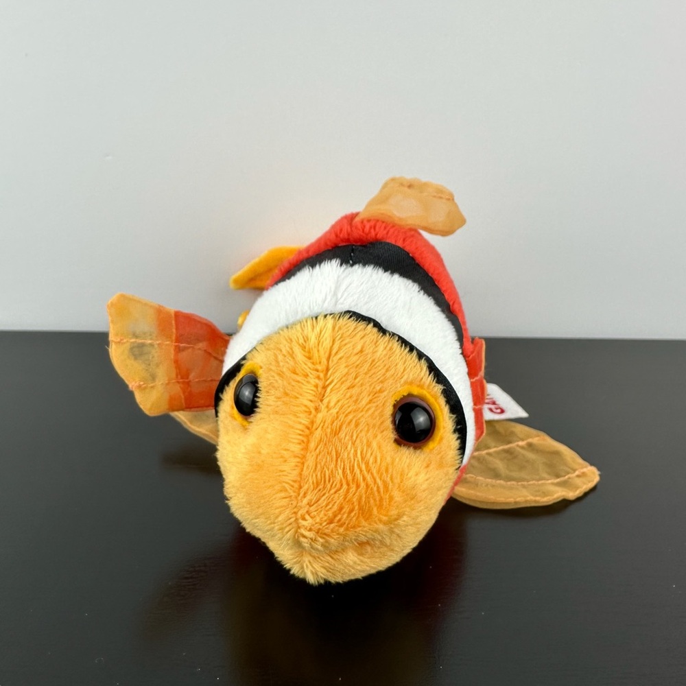 Ganz Webkinz Lil Kinz Tomato Clown Fish 9" HS516 Plush Clownfish No Code